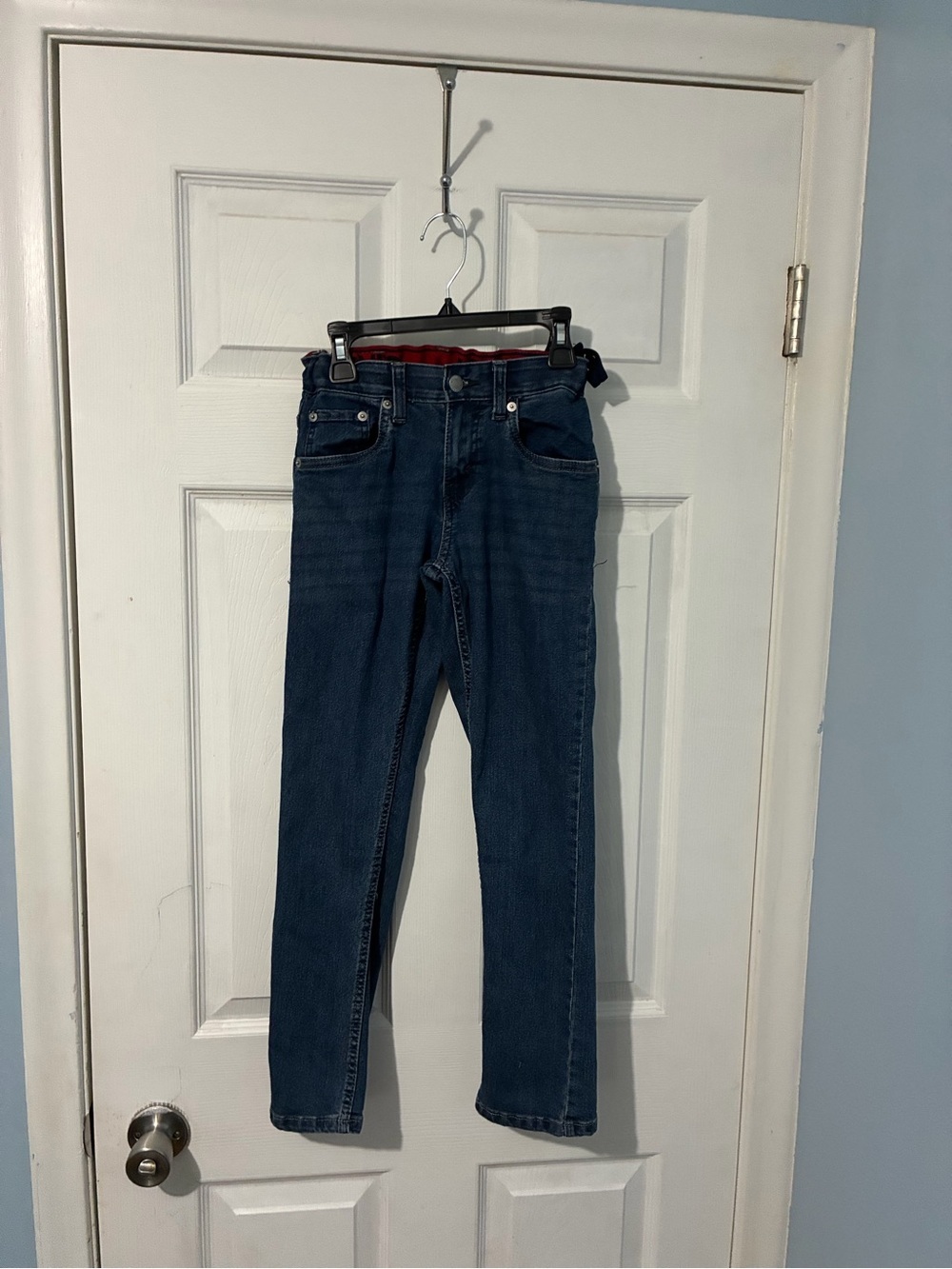Levi's Kids Dark Blue Straight-Leg Jeans